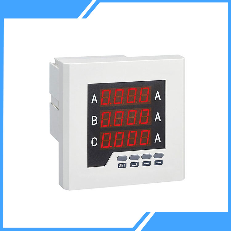 Driefasige multifunctionele digitale vermogensmeter